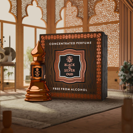 Black & Silver Oud | Concentrated Perfume | Attar Oil