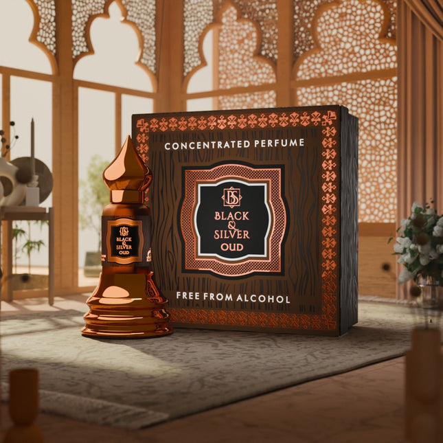 Black & Silver Oud | Concentrated Perfume | Attar Oil